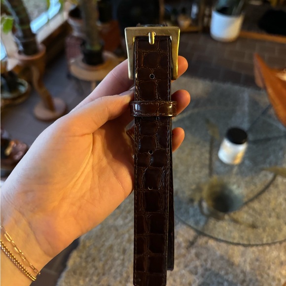 Faux leather belt - Picture 3 of 5